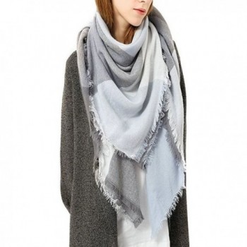 Womens Stylish Kerchief Blanket Grey