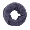 Knitted Infinity Scarf for Men-Women's Simplicity Thick Neck Warmer - Navy 2 - CD12L5JP7O5