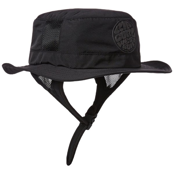 Rip Curl Men's Tidal Surf Hat - Black/Black - CT12OB8DNX9