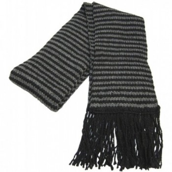 Alpaca Striped Scarves Handmade Bolivia in Fashion Scarves