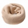 1PCS Winter Warm Knitted Thicken Neckerchief -Neck Warmer Scarf Soft Shawl - Off-white - CW186LMQWMR