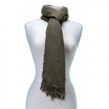 Noble Mount 'Toasty' Warm Soft Premium Winter Scarf - Olive - C511B8AGCOZ