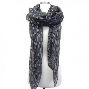 Leopard Nation Scarf (All Colors Available) - Grey - CS11CJTXEQ9