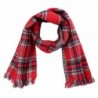 UTOVME Multicolor Blanket Striped Cashmere in Cold Weather Scarves & Wraps