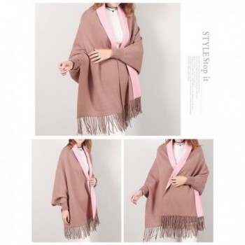 BeneAlways Reversible Pashmina Tassels Batwing