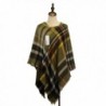 Womens Tartan Scarf Checked Pashmina