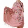 TLIH Womens Delicate Embroidered Extra Large - Pink - C112GDWJX5N