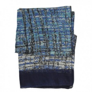 Bucasi Modern Print Stripped Scarf