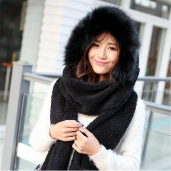 Winter Siamese Hoodie Gloves Earflap