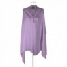 Zestilk 100% Silk Pashmina Shawls and Wraps for Women 71x28 Inches - Lavender - CT184GCHQUX