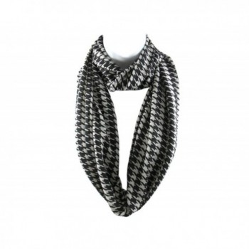 RW Houndstooth Pattern Infinity Scarf