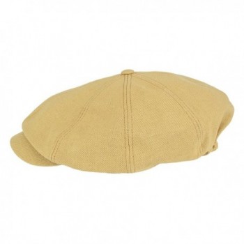 NTC Womens newsboy Driving Mustard in Men's Newsboy Caps