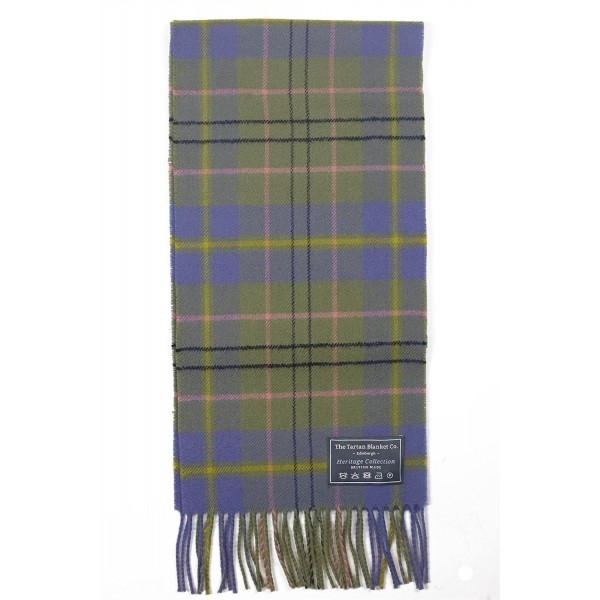 The Tartan Blanket Co. Scottish Lambswool Scarf Taylor Ancient Tartan - C612E176SHN