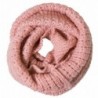 Simplicity Unisex Winter Thick Warm Knitted Circle Infinity Scarf - 2pink - C3127PE93PD