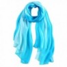 STORY OF SHANGHAI Womens 100% Mulberry Silk Head Scarf For Hair Ladies Scarf Gift for Valentine's Day - Blue - CZ12KIX08JX