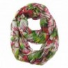 Lina Lily Flamingo Lightweight Background in Fashion Scarves