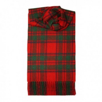 Lochcarron MacIntosh Tartan Lambswool Scarf - CE115X2R4GP