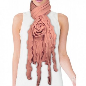 Acrylic Fashion Flower Ruffle Knitted