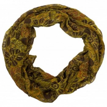 Lavello Natures Mosaic Collection Multi Use Fall Fashion Scarf - Light-brown - CR1862KX5IC