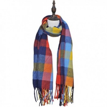 Womens Winter Lattice Large Blanket in Fashion Scarves