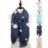StylesILove Embroidered Polka Scarf Colors