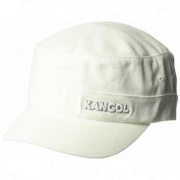 Kangol Men's Cotton Twill Army Cap - White - CO115OSR9U9