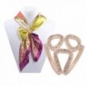 Aibearty Rhinestone Scarves Buckle Accessory