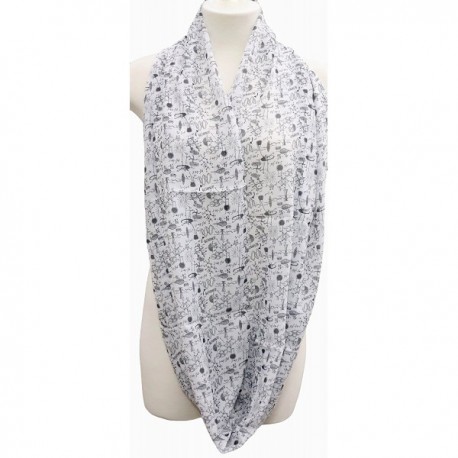 Science infinity Scarf birthday gift idea for her anniversary gift ...