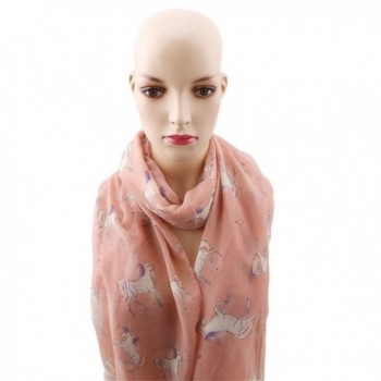 CH Girls Womens Lightweight Unicorn in Fashion Scarves