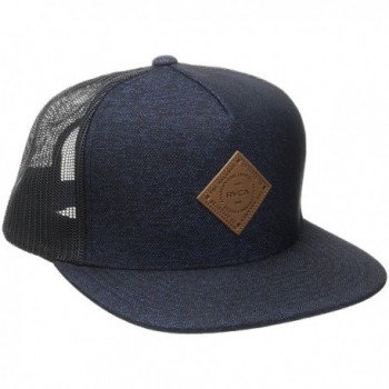 RVCA Men's Finley Trucker Hat - Mid Blue - CY12IKLPXQX