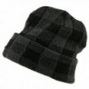 Buffalo Plaid Cuff Beanie Hat
