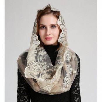 Extravagant Catholic Chapel Mantilla Champagne