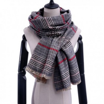 Stylish Blanket Oversized Scarves Winter - Light Grey - CO1872UXEUC