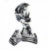 HTrends Womens Genuine Abstract Flowers in Fashion Scarves