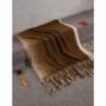 Zeagoo Cashmere Shawls Tassel Gradient