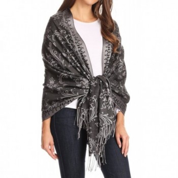 Sakkas 1778 Reversible Brocade Scarf in Fashion Scarves