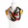 TBMax Soft Multicolor Infinity Scarf For Women and Men-Gorgeous Wrap Shawl - Floral-white - C712O2W7I7K