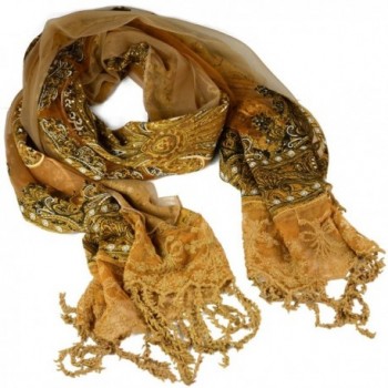 Handmade Fall 2013 Fleur De Lis Print Fashion Fringe Scarves-nl-2112 - nl-2112b - CD11FWOL7VH