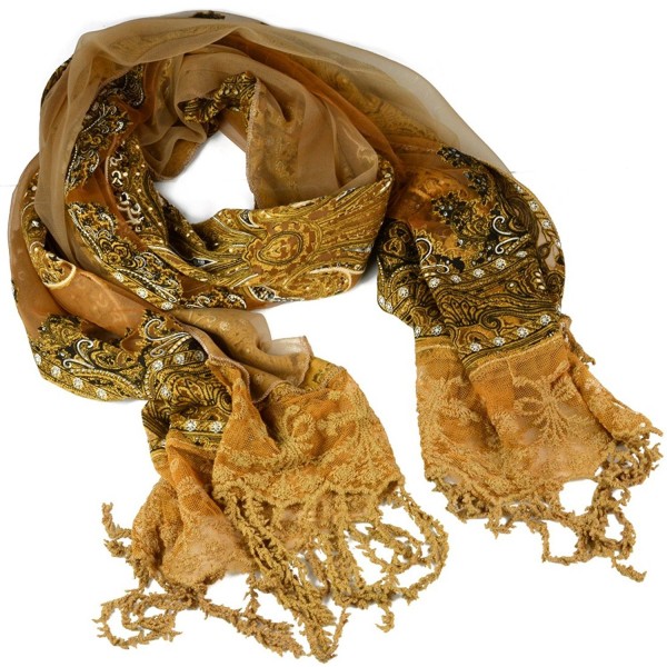 Handmade Fall 2013 Fleur De Lis Print Fashion Fringe Scarves-nl-2112 - nl-2112b - CD11FWOL7VH