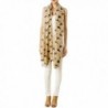 iB-iP Women's Black Horse Pony Printing Gorgeous Lightweight Long Fashion Scarf - Beige - CR11HHL465R