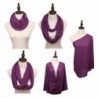 MissShorthair Lightweight Plain Infinity Scarfs in Fashion Scarves