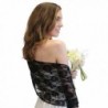 Black Lace Bridal Wedding Stole in Wraps & Pashminas