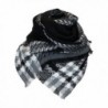 Black Woven Houndstooth Blanket Scarf