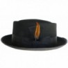 Wool Felt Porkpie Black Small