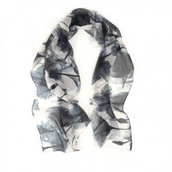 Bruceriver Chiffon Various Natural Pattern in Fashion Scarves