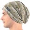 Mens Camouflage Thin Slouchy Beanie Cap Hat Oversize - Star Style-b106 - CO12HV53UEL