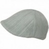 Broner 6 Panel Pub Hat Striped Cotton Denin Ivy Scally Cap - Grey - CK11EX2JH9D