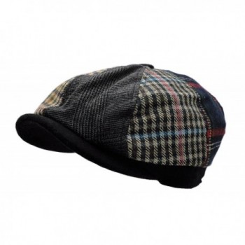 Wonderful Fashion Applejack Houndstooth Multi Brown in Men's Skullies & Beanies