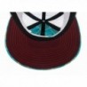 HOOey Turquoise Plaid Snap Adjustable in Men's Baseball Caps