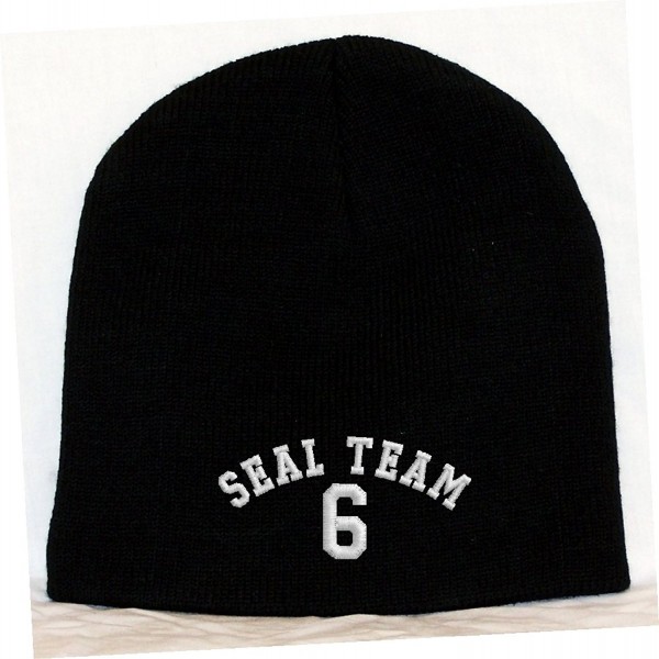 Seal Team 6 Embroidered Skull Cap - Black - CO118VMSS4V